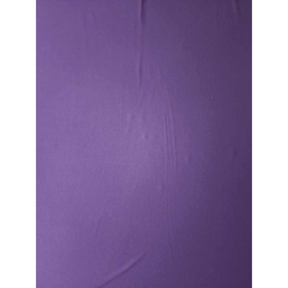 EGGPLANT PURPLE SOLID COLOR  BRUSHED POLYESTER FABRIC 2 WAY STRETCH 35X60 INCHES
